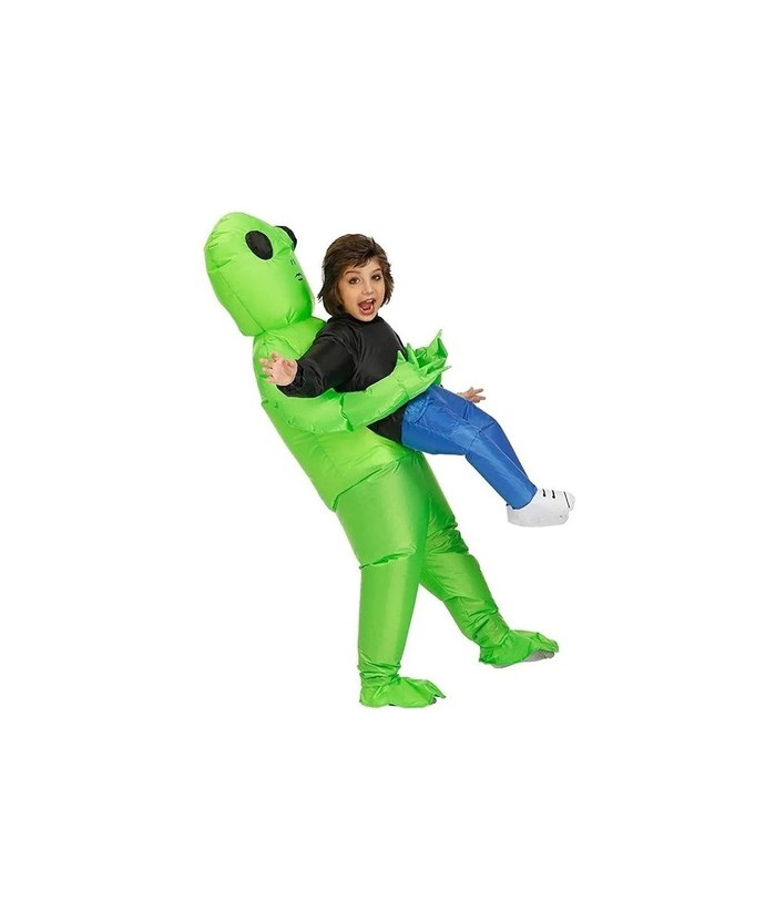 MH ZONE - Disfraz inflable de alienígena para adultos, divertido disfraz de  Halloween, disfraz de fantasía (fantasma adulto), Alien Adulto